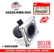 INTAKE HIDUNG MANPIOL NSR 150 R ORI ASTRA JAPAN NOS 16220-KW6-900