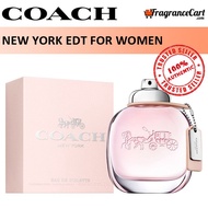 Coach New York EDT for Women (90ml/Tester) Eau de Toilette NewYork [Brand New 100% Authentic Perfume]