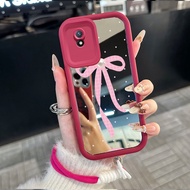 Casing hp for VIVO Y02 Y02A Y02T Y02s Y11 2023 Case Casing bow pattern Silicone Softcase Casing HP h