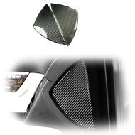 Bright 3D Real Carbon Fiber Front Door Groove Patch 08-14 W204 Car C250 C300 C63