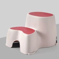 全城熱賣 - 兒童階梯凳防滑腳踏凳(珊瑚紅-不可拆分)#