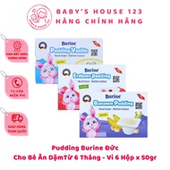 [Genuine] German Burine Pudding Rich in Calcium and Vitamin D to Support Baby Weaning and Weight Gai