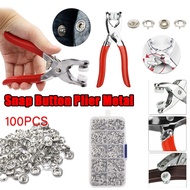 9.5mm Five-Claw Snap Button Plier Metal Metal Snap Button Set Five-Claw Snap Button
