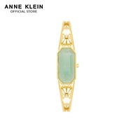 Anne Klein AK4112AVGB0000 Aventurine Cover with Aventurine Mother of Pearl Dial Gold Tone Octagon Brass Watch