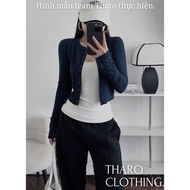 Set Ribbed WoolJacket + 2-Piece Shirt - Tharo Clothing [SET0042]