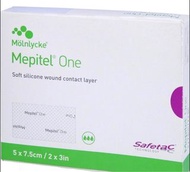 10pieces 傷口敷料 Mepitel one soft silicone wound layer 敷料