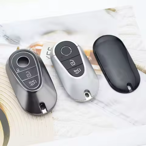 TPU Key Cover Car Key Case Cover For Mercedes Benz 2022 C260 C300 S400 S450 S500 C S Class W206 W223