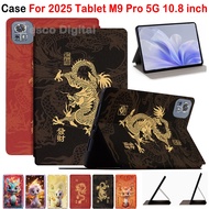 For 2025 Tablet M9 Pro 5G 10.8 inch High Quality PU Leather Shockproof Stand Flip Cover M9Pro N20 5G