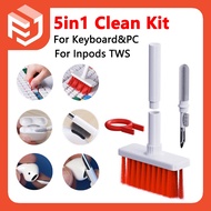 5in1 Keyboard Cleaning Brush Earphone Cleaning Pen Earbud Cleaner kit