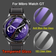 2-6Pcs For Mibro Watch GT SmartWatch 2.5D Ultra Slim Clear / Anti Purple Light 9H Tempered Glass Scr