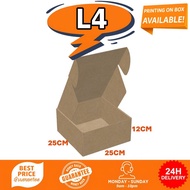 Fixguru - L4 25x25x12cm Carton Box Moving Box Storage Box Packing Box Cardboard Box