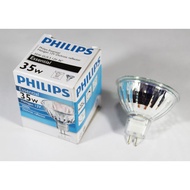 PHILIPS / OSRAM HALOGEN MR16 GU 5.3 base BULB  12VAC/DC- 240VAC/DC 35W/50W