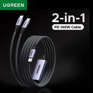UGREEN USB C to USB C Charging Cable 1 to 2 PD140W Max Type-C Fast Charging for iPhone MacBook Lapto