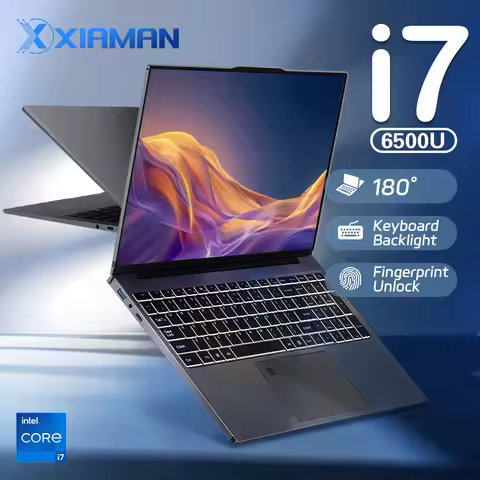 15.6 inch Gaming Laptop Computer Intel Core i7 6500U Windows 11 Pro 16GB DDR4 512GB 1TB SSD Portable