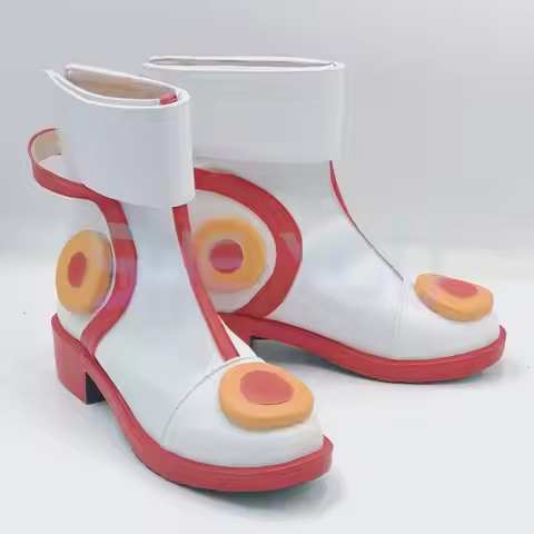 One Piece Uta Cosplay Shoes PU Leather Boots for Women Girls Halloween Party Costume Accesssory Prop