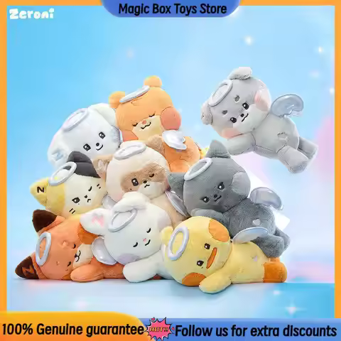 Zeroni Fluffy Wonderland Animal Series Plush Zb1 Cape Plush Pillow Heart-Shaped Ball Star Merchandis
