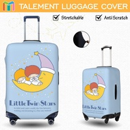 Little Twin Stars Luggage Protector Cover Personalized Suitcase cover Stretchable Travel Luggage Acc