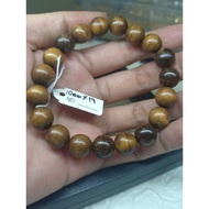BK8 Bracelet Gelang Tangan Kayu Gemunggal Asli Malaysia10mm X 19马来西亚哥木哥手串10mm X 19