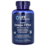 Supplement Super Omega-3 Plus 120 Life Extension Tablets - iHerb Vietnam