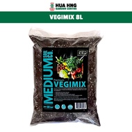 Premium Vegimix, by The Medium Soil Co., Vegetable Potting Mix / Veggie Soil (Approx. 2.2kg) 8L