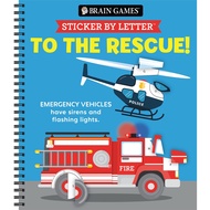 Brain Games-Straw by Letter: To the Rescue/Publications International Ltd [Sanmin Online Bookstore]