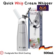 กระบอกวิปครีม กระบอกวิปปิ้ง อลูมิเนียม Quick Whip ขนาด500ml.เกรดเยอรมัน