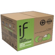 IF Local Sensation 100% Natural Coconut Water, Premium Coconut 12 x 1 Liter