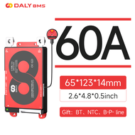 Daly Lifepo4 BMS อัจฉริยะ/แบตเตอรี่ลิเธียมไอออนบลูทูธการสื่อสาร UART 4S 12V 8S 24V 16S 48V 20S 60V 2