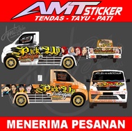 [TERLARIS] STICKER DECAL BLOK FULL BODY MOBIL PICK UP DFSK SUPERCAB STICKER DECAL MOBIL STIKER DECAL