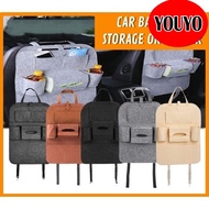 Car Seat Back Organizer Multi Pocket Storage Bag Organizer Car Back Seat Stowing Tidying Organizer H