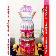 Snack Tower Birthday / Snack Tower Ultah / Kue Ultah