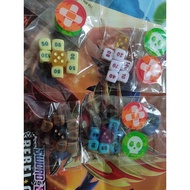 Pokemon TCG- Random dice+counter set