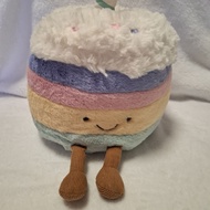 Jellycat Rainbow Birthday Cake Plushie