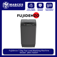 Fujidenzo 7.5kg Top Load Washing Machine JWA-7500VT