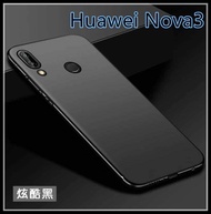Case Huawei Nova3 เคสโทรศัพท์หัวเว่ย noav3 เคสนิ่ม tpu เคสสีดําสีแดง เคสซิลิโคน