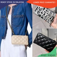 AC9 🇲🇾[CNK] SwingCK Quilted Chain Multi-Slot Long Wallet