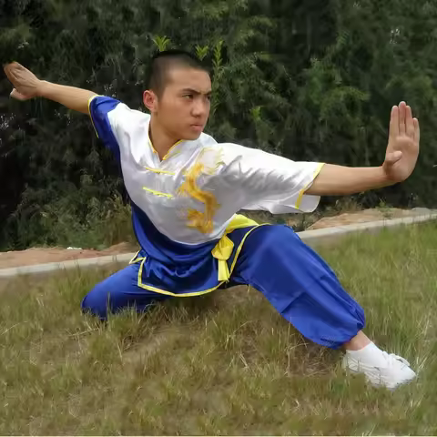 Chinese Style Men Women Tai Chi Clothing Kung Fu Martial Arts Uniform Suit Casual Outdoor Sport Jack