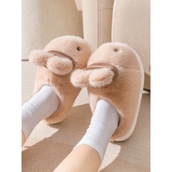 bedroom slippers slippers for women Bunny Cotton Slippers - Cozy Winter Indoors for Couples