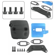 【VARSTR】Chainsaw Exhaust Muffler Bracket Gasket Kit For Husqvarna 362 365 371 372 372XP