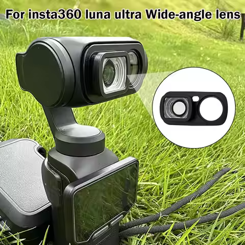 For Insta360 Luna Ultra Wide Angle Lens 114° FOV No Distortion Extended Equivalent Focal Length