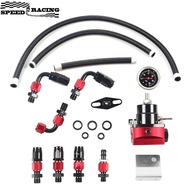 Adjustable FPR AN6 Fitting EFI Fuel Pressure Regulator For 7MGTE MKIII with Hose Line Fittings Oil 1
