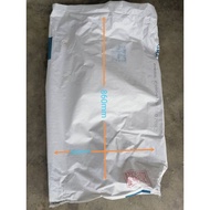 10pcs,50pcs/GUNI PUTIH TERPAKAI 25kg