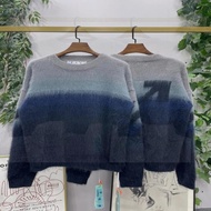 Off-White 漸變箭頭馬海毛毛衣