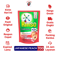 Deterjen Cair Rinso Molto Japanese Peach 700 ml