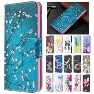 Plum Blossom Leather Phone Case for Motorola MOTO G24 G34 G04 G14 4G G54 G84 5G MotoG24 Case Mag Bac