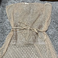 Aura Label Darling Outer Dress in Nude