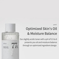 Pop Anua 77% da mặt Sáng Toner Giữ Ẩm Trẻ Hóa Da An Toàn Thành Phần Toner Cho Phụ Nữ Người Đàn Ông S