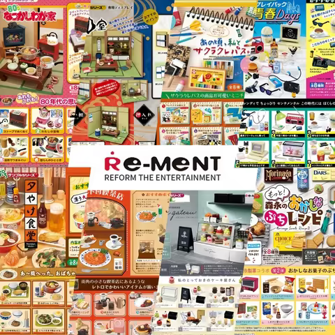 2025 New Selling Original Re-ment Miniature Scene Model Members-Only Discount Store Cow'S Mart Girls
