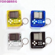 YONGWANG66HR Video Game Keychain, Puzzle Handheld Mini Game Players, Portable Old-Fashioned Retro No