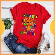 KATUN RKS Children's Clothing Improvebox Sprunki T-Shirt Made of 30s Combed Cotton Unisex Fashion Ki